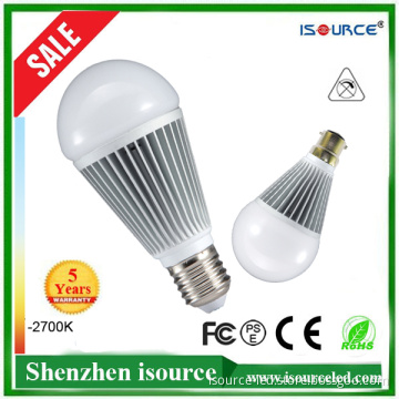 5 Years Warranty E14 5W 7W Bent Tip LED Bulbs for Chandelier Soft White with CE RoHS PSE Approved